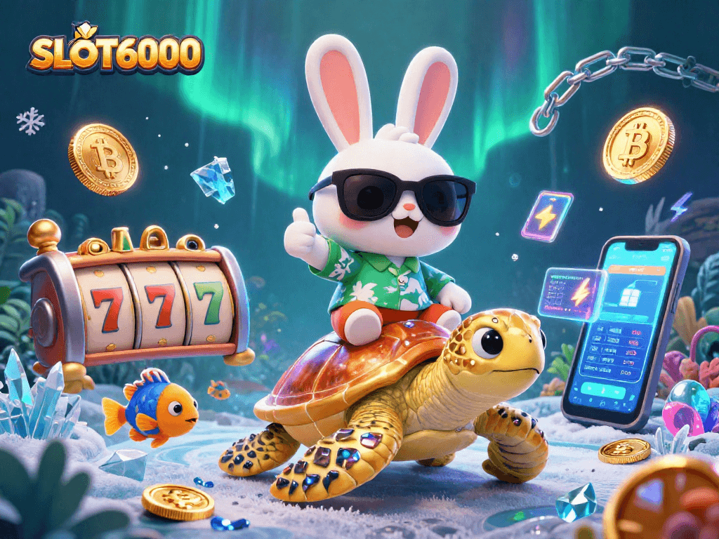 Spin the reels at SLOT6000 with vibrant characters and exciting jackpot visuals for thrilling wins.