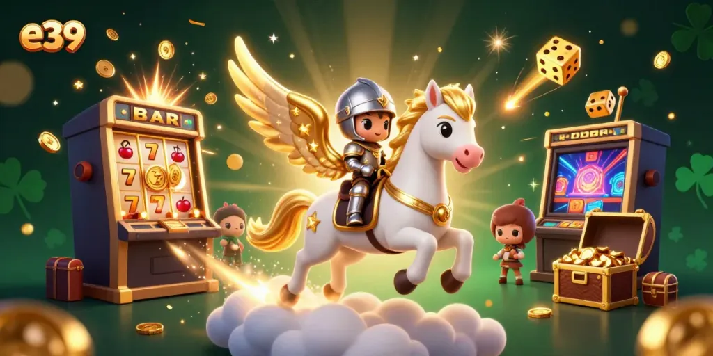 Experience thrilling gameplay with e39's rich bonuses and casino fun!