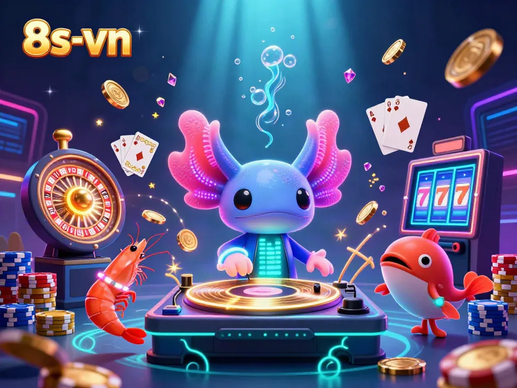 Spin to win at 8s-vn with vibrant casino characters and dynamic game elements!