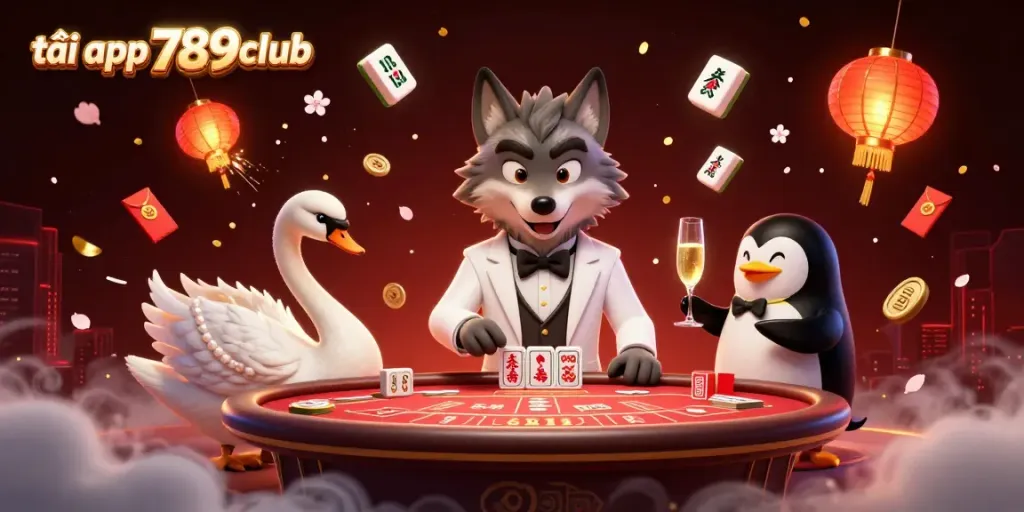 Engage in the thrill as you tải app 789club for seamless gaming with vibrant characters and casino elements.