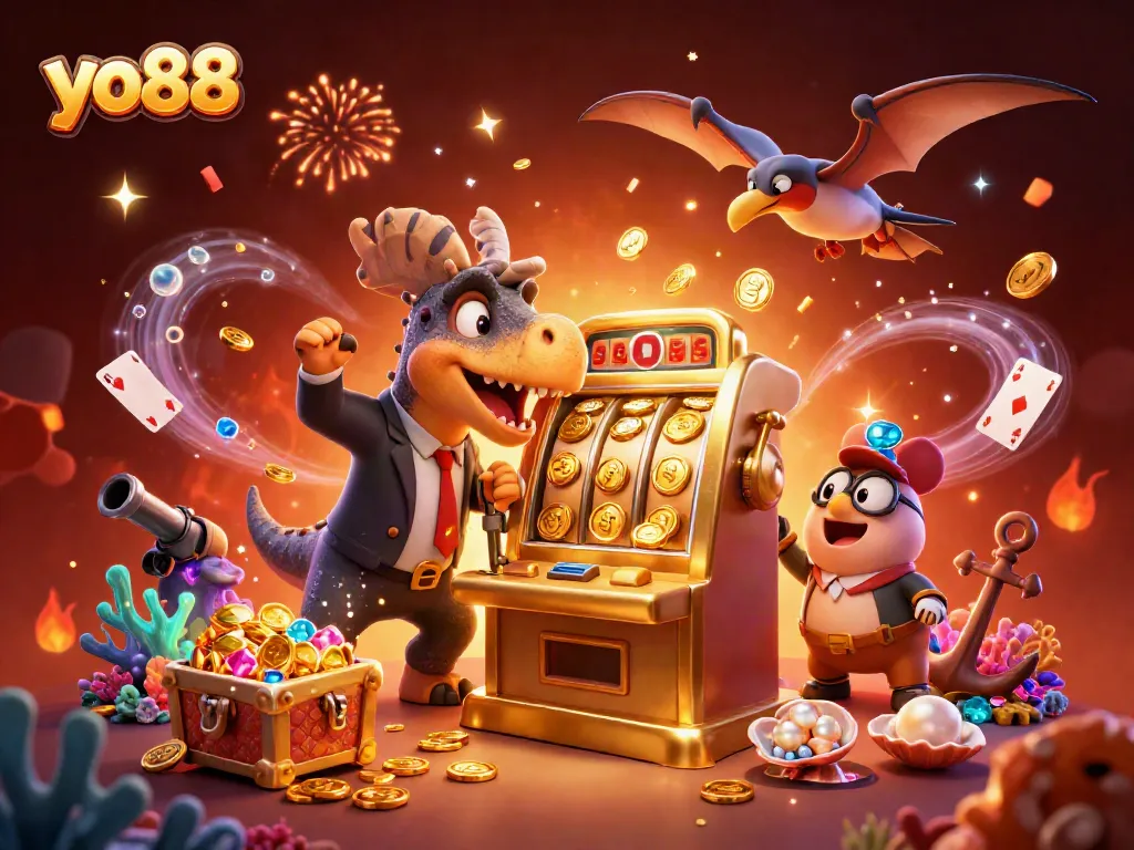 Experience the thrill of yo88 with a pachycephalosaurus jackpot moment at the casino!