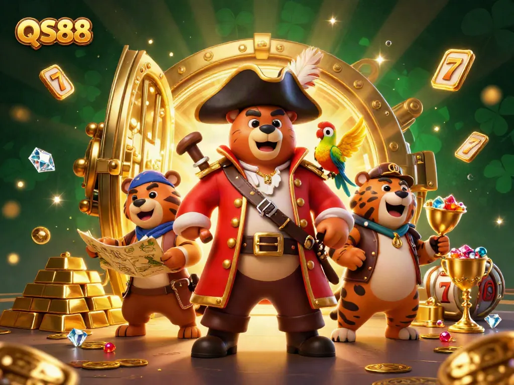 Experience the excitement of QS88 with immersive slot adventures and treasure-filled animations.