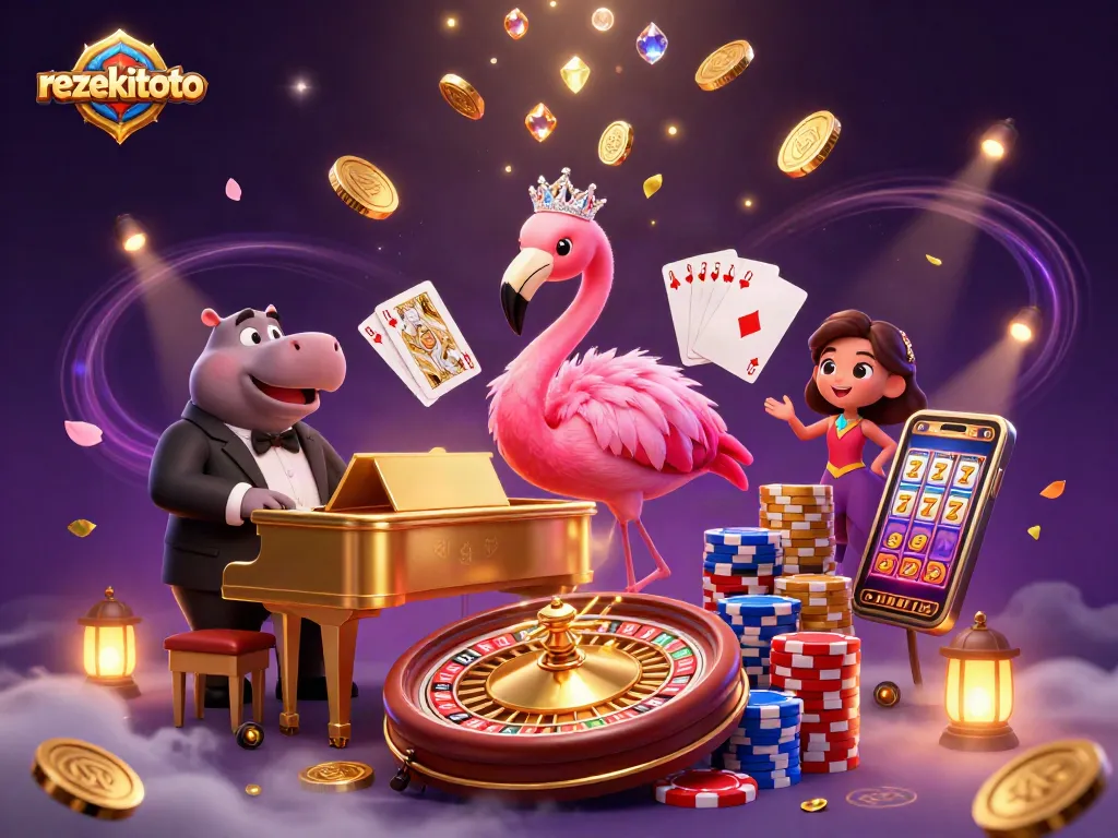 Experience rezekitoto thrills with lively casino characters and dynamic gaming elements.