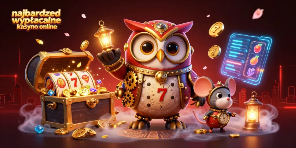 Experience the thrill of najbardziej wypłacalne kasyno online with exciting slot game elements and vibrant characters.
