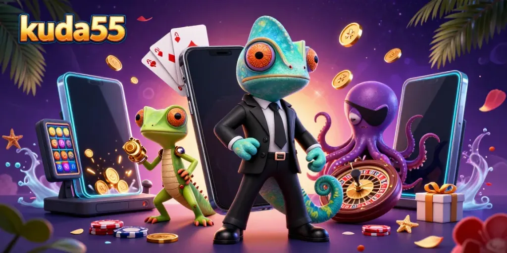 Menangkan jackpot maksimal di kuda55 dengan permainan slot yang berwarna-warni dan karakter menarik.