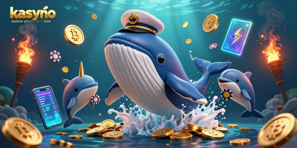 Engage with kasyno online platnosc blik through an underwater scene filled with vibrant 3D elements and characters.
