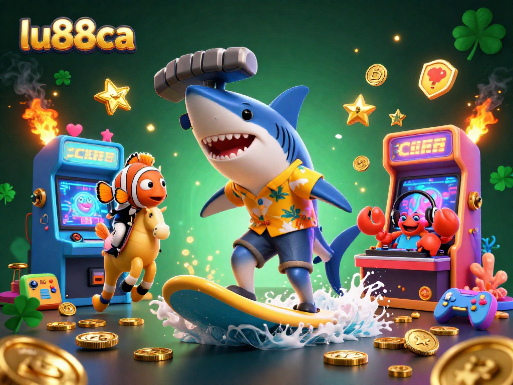 Engaging with LU88CA's live casino featuring vibrant characters and a thrilling gaming experience.