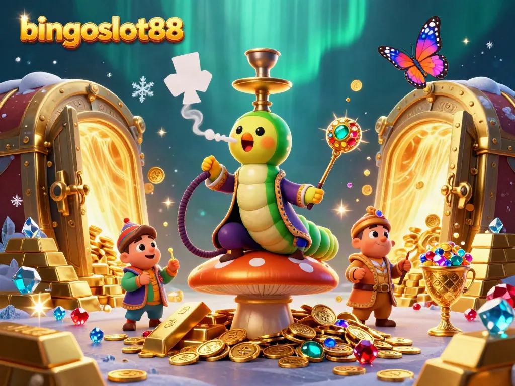 Permainan slot menarik di bingoslot88 dengan visual yang memikat dan karakter berwarna-warni.