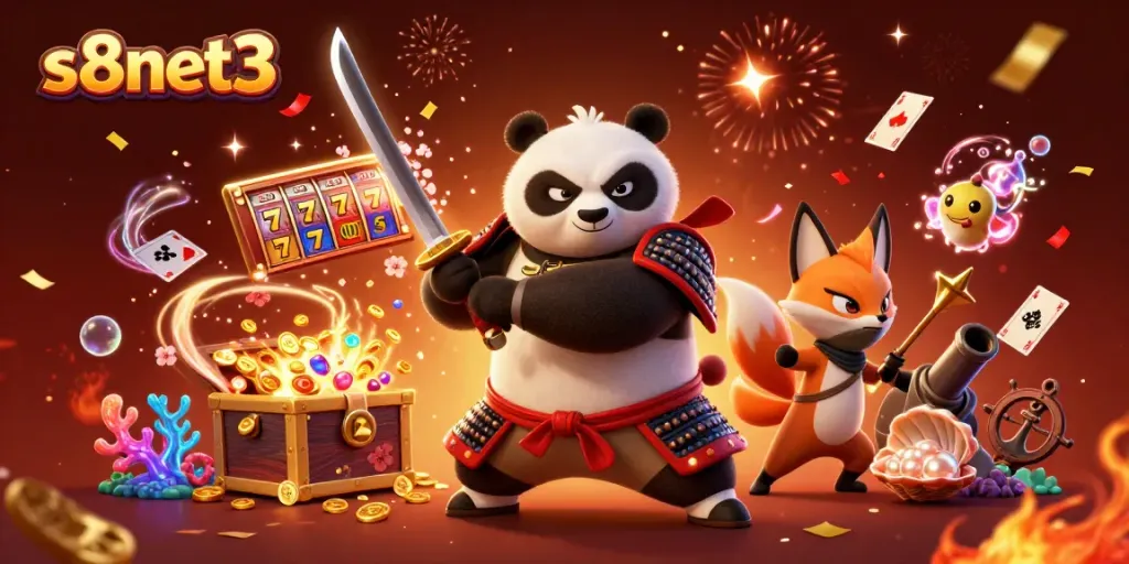 Engage in thrilling adventures at s8net3 with vibrant 3D characters celebrating winning moments.