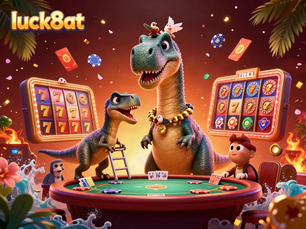 Enjoy thrilling gameplay at luck8at with exciting slots and vibrant casino elements.